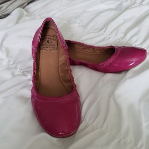 Lucky Brand patent leather flats